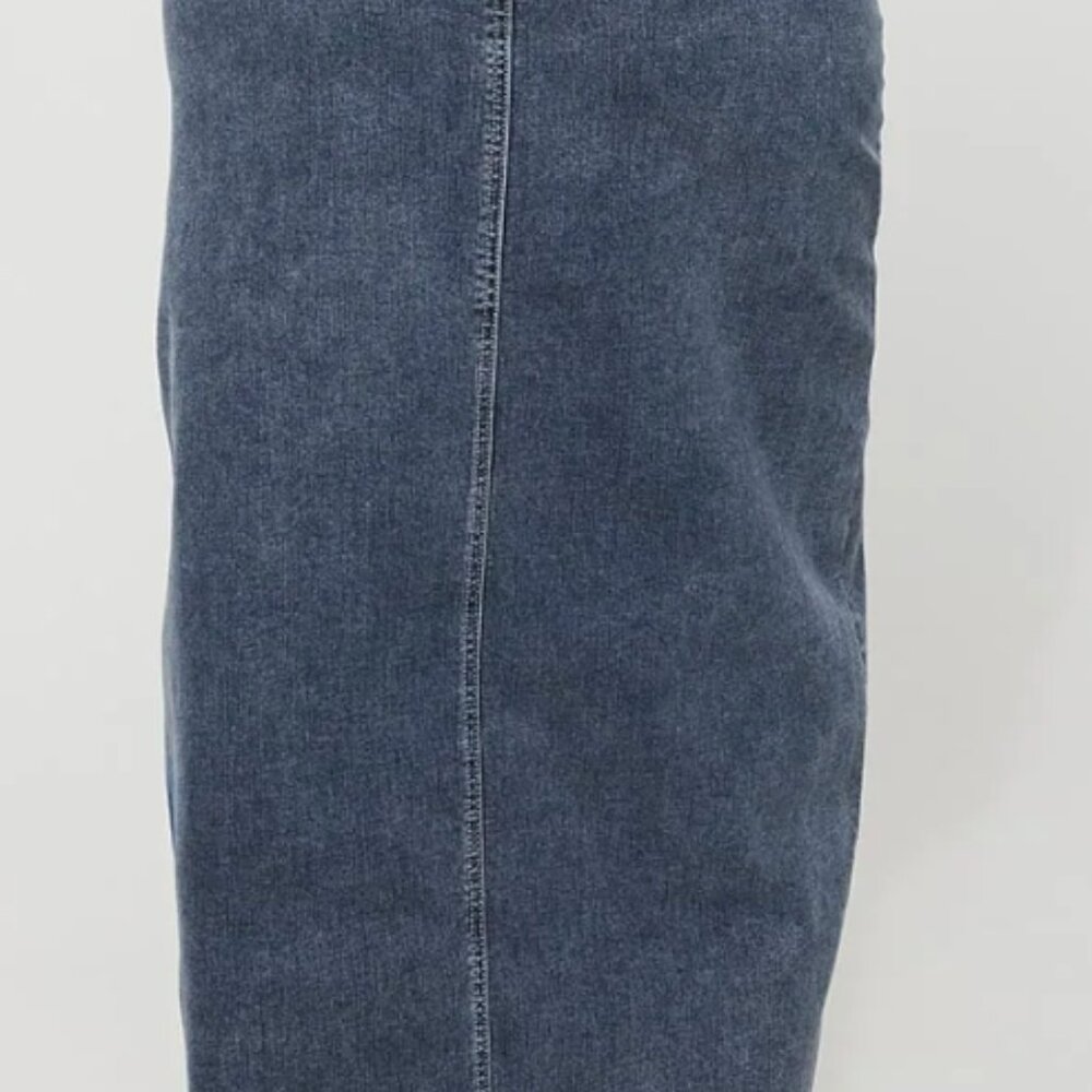 PRINCESS POLLY Batkins Maxi Skirt Dark Wash Denim - Picture 4 of 4